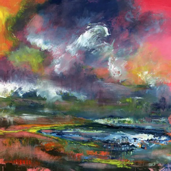 Nature's Insurgence - an original oil painting by Sinéad Smyth