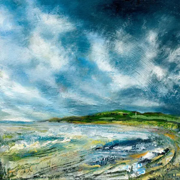 Skin prickling, watching with the smell of rain heavy in the air by Sinéad Smyth